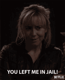 You Left Me In Jail Jail GIF