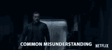 Common Misunderstanding Toby Stephens GIF - Common Misunderstanding Toby Stephens John Robinson GIFs