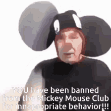 Mickey Mouse Cosplay GIF
