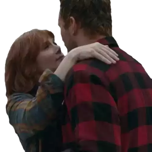 Kissing Claire Dearing Sticker - Kissing Claire Dearing Bryce Dallas Howard Stickers