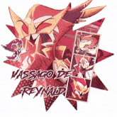a cartoon character with the name vassago de reynaldo