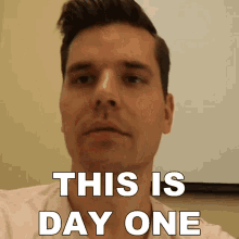 This Is Day One Dave Crosby GIF - This Is Day One Dave Crosby Claire And The Crosbys GIFs