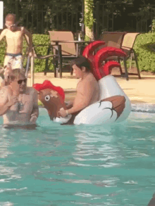 Pool Party Swimming GIF - Pool Party Swimming Dancing GIFs