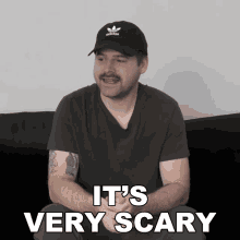 Its Very Scary Jared Dines GIF - Its Very Scary Jared Dines Its Creepy GIFs