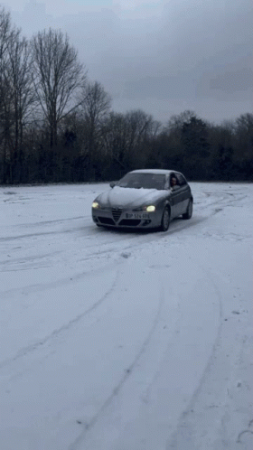 Car Drift GIF - Car Drift Snow - Discover & Share GIFs