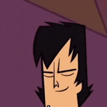 a cartoon of a man holding a guitar with his eyes closed