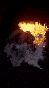a poster for a movie called a pinados with a fire coming out of it