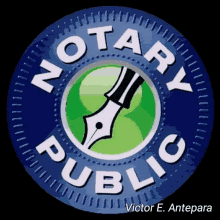 Victor E Antepara Notary Public GIF