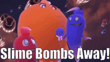 Pac Man Inky GIF - Pac Man Inky Slime Bombs Away GIFs