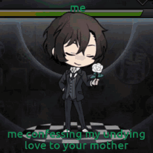 yay idk what to tag this bsd dazai ur mom