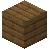 a block of wood in minecraft with a white background