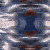 a blue background with a pattern that looks like a circle