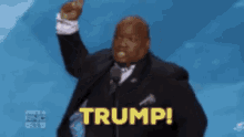 Black Man Trump GIF - Black Man Trump Cheer Trump GIFs