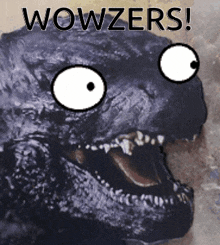 Godzilla Wow GIF - Godzilla Wow Wowzers GIFs