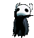 Panda Dance Sticker - Panda Dance Black Stickers