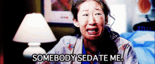 Grey'S: Somebody Sedate Me GIF - Greys Anatomy Sedate Sad GIFs