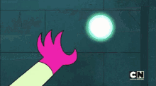 a cartoon of a boy and a girl with cn written on the bottom