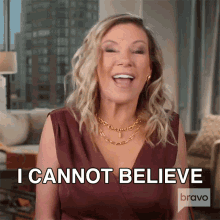 I Cannot Believe Real Housewives Of New York GIF