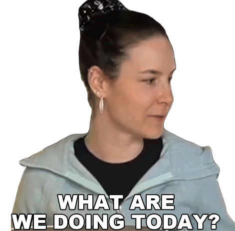 What Are We Doing Today Cristine Raquel Rotenberg Sticker - What Are We Doing Today Cristine Raquel Rotenberg Simply Nailogical Stickers