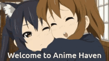 anime haven hug cute kawaii