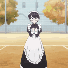 anime komi san komi cant communicate festival maid