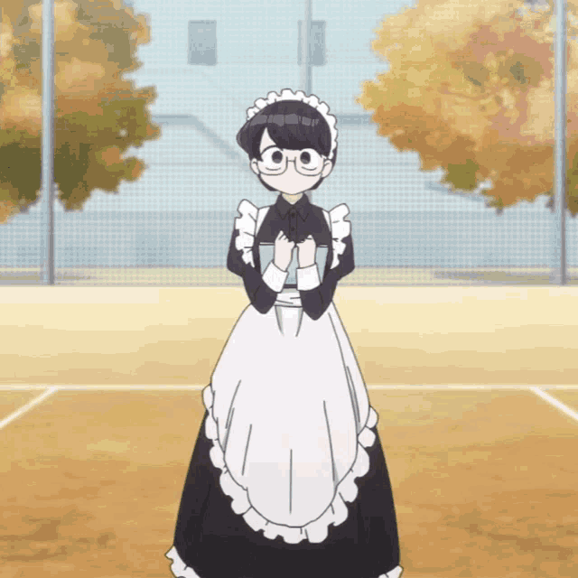 Komi motiva tadano a correr  Komi-san Dublado on Make a GIF