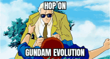 Hop On Gundam Evolution GIF
