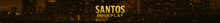 a blurry picture of a city skyline with the words " santos movieplay " on the bottom