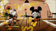 Minnie Mouse Stinky GIF - Minnie Mouse Stinky Mickey Mouse GIFs