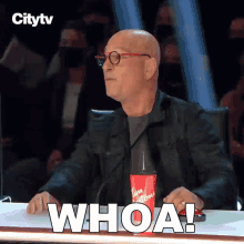 Whoa Howie Mandel GIF - Whoa Howie Mandel Canadas Got Talent GIFs