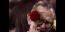 Silly Old Man GIF - Silly Old Man Flowers GIFs