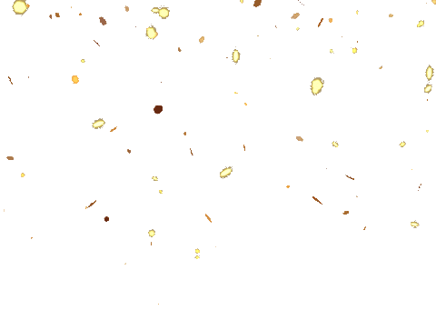 falling glitter confetti