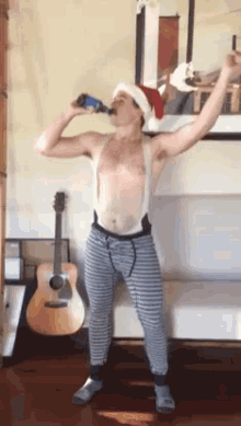 Long Underwear Storm Party GIF - Long Underwear Storm Party Winter Party GIFs