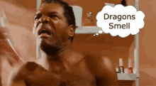 Dragon Smell Dragon Spray GIF - Dragon Smell Dragon Spray Stank GIFs
