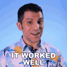 It Worked Well Shane Luis GIF - It Worked Well Shane Luis Rerez GIFs