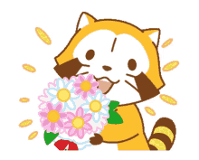 rascal the raccoon flowers gift bouquet flowers for you