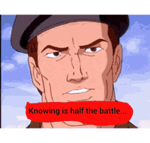 knowing is half the battle gif
