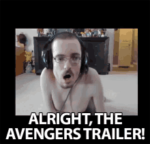 Alright The Avengers Trailer Looking Forward GIF - Alright The Avengers Trailer The Avengers Trailer Trailer GIFs
