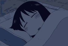 お休み　おやすみ　オヤスミ　日常 GIF - Goodnight Nichijo GIFs