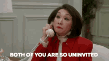 Uninvited GIF - Both Of You Are So Uninvited Not Invited Uninvited GIFs