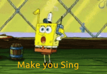 Make You Sing Spongebob GIF - Make You Sing Spongebob Dance GIFs