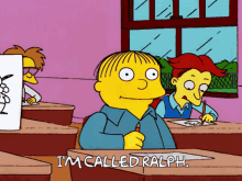 Simpsons Ralph GIF