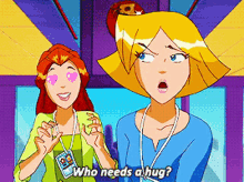 Totally Spies Sam GIF - Totally Spies Sam Who Needs A Hug GIFs
