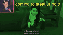 Coming To Steal Your Holo Arriving GIF - Coming To Steal Your Holo Arriving Steal GIFs