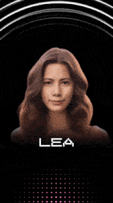 a poster for lea the official singer of the song room