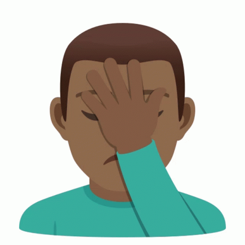 Facepalm Joypixels Sticker Facepalm Joypixels Man Facepalming Discover Share Gifs