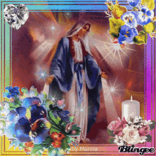 Mary Mother Of God Virgin GIF - Mary Mother Of God Virgin Catholic GIFs