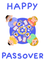 Seder Happy Passover Sticker