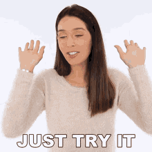 Just Try It Shea Whitney GIF - Just Try It Shea Whitney Just Give It A Try GIFs