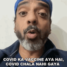 Covid Ka Vaccine Aya Hai Covid Chala Nahi Gaya GIF - Covid Ka Vaccine Aya Hai Covid Chala Nahi Gaya Jeeveshu Ahluwalia GIFs